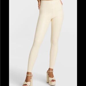 Commando Cream High-Rise Ponte Leggings